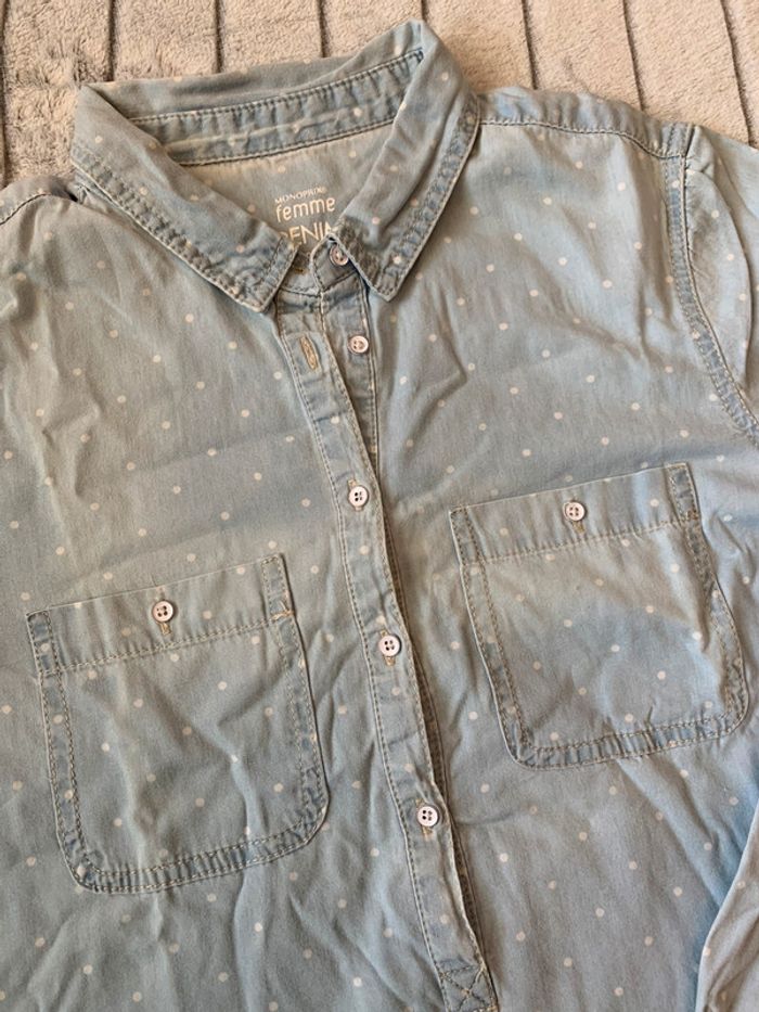 Chemise denim