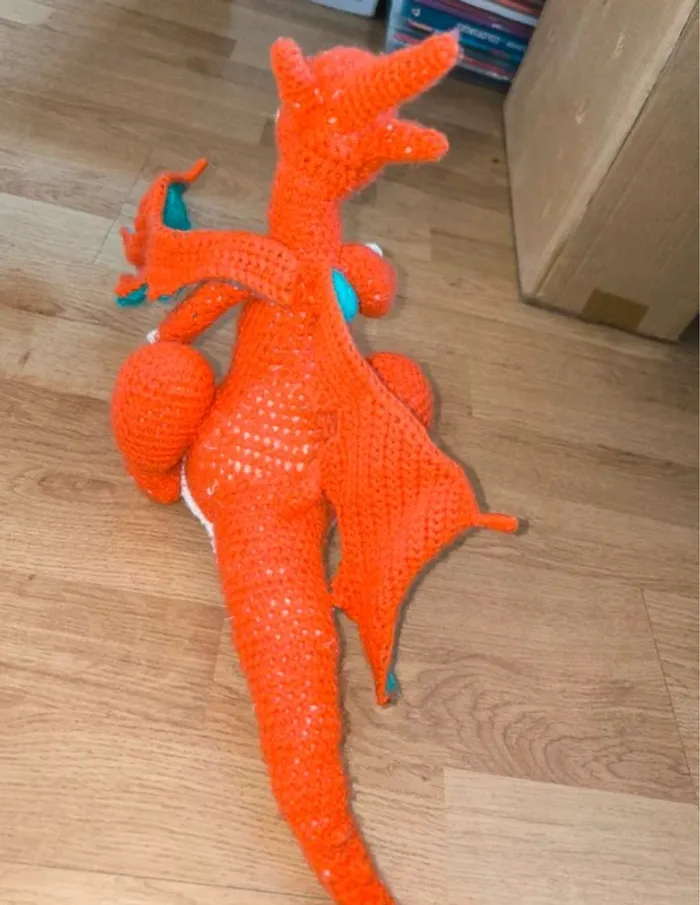Peluche dracofeu - photo numéro 2