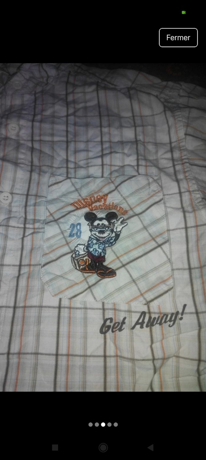 Très belle chemise Mickey e29 - photo numéro 3