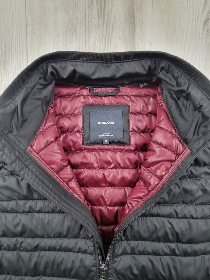 Veste JACK & JONES – NOIRE – Sans Manches – Full Zip – Taille M - photo numéro 2