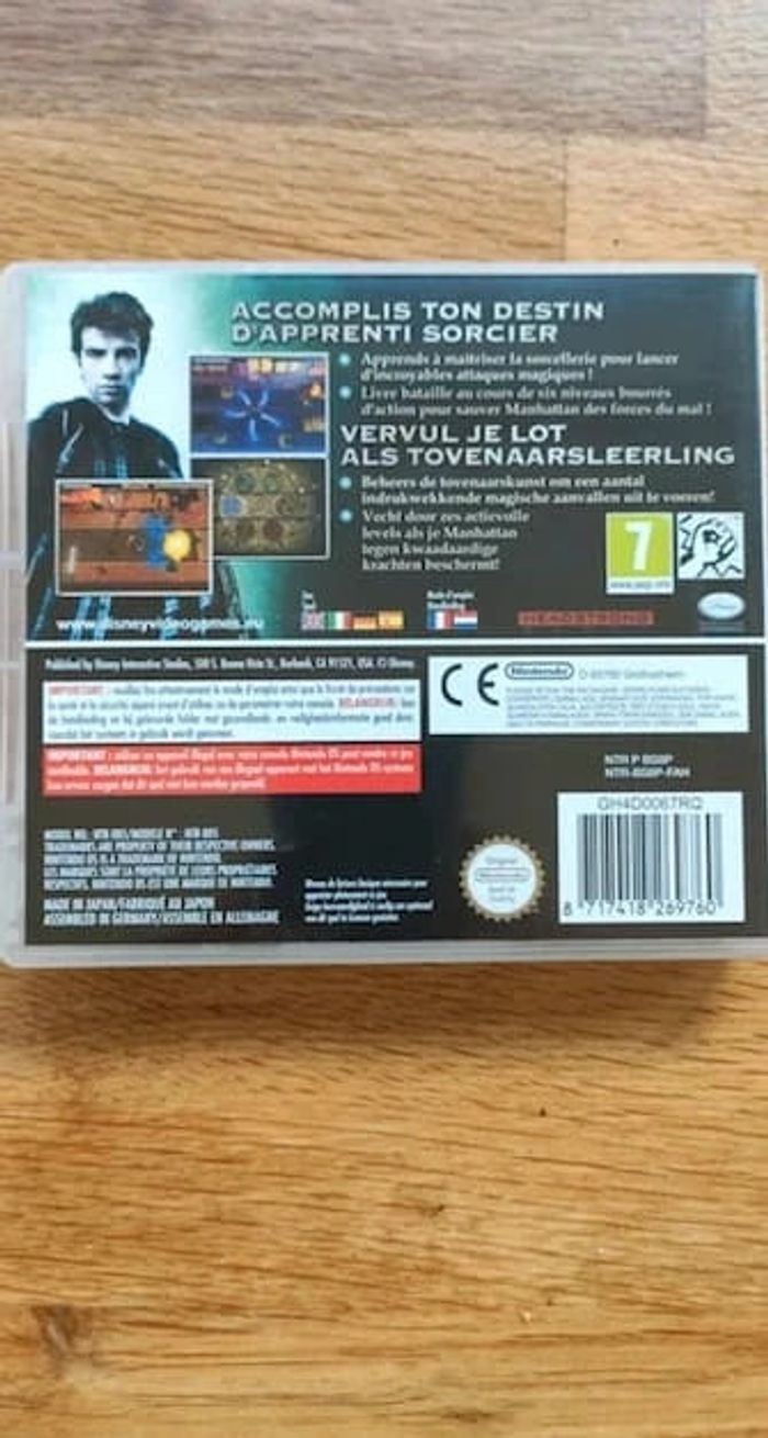 Nintendo DS - l'apprenti sorcier de Disney - photo numéro 4