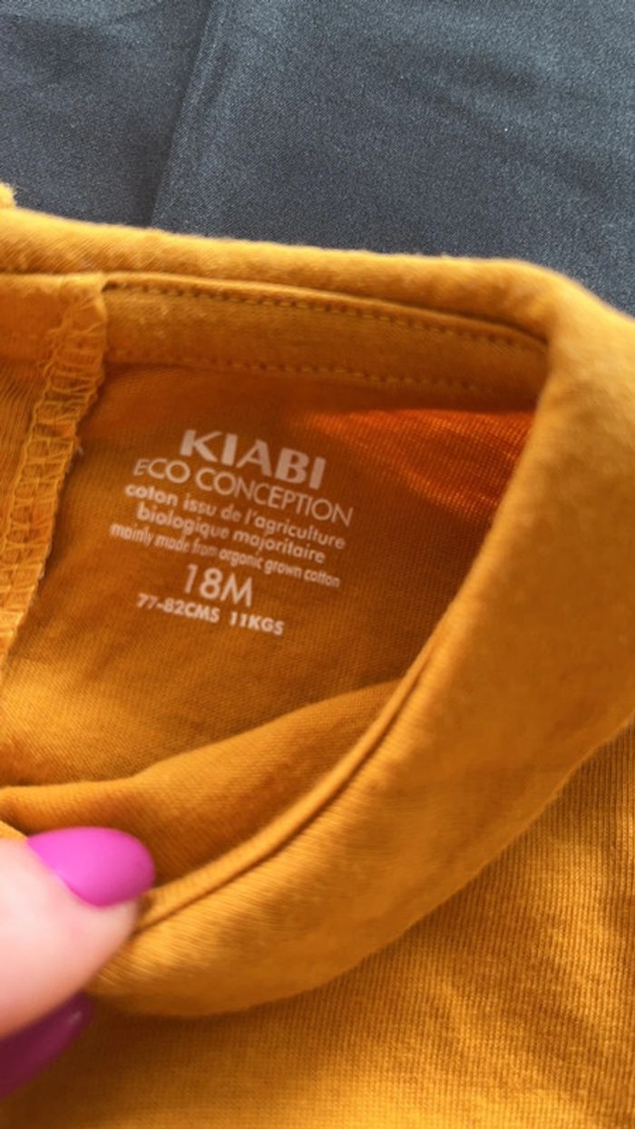 Tee shirt col Claudine 18 mois - photo numéro 2