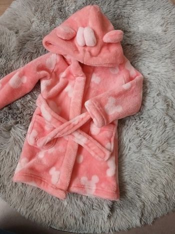 Peignoir minnie 12/18 mois