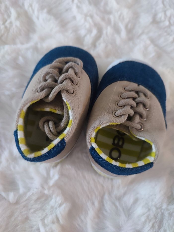 Chaussures jeans et marron obaïbi taille 18 - photo numéro 3