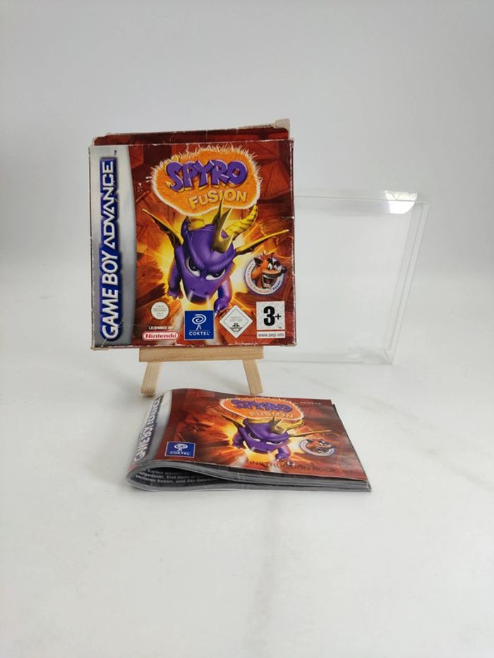 Jeu Game Boy Advance Spyro Fusion sans jeu