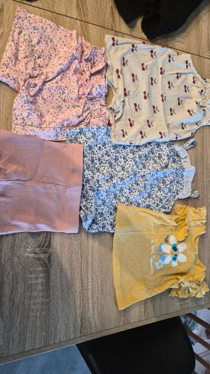 Lot vêtements été fille - photo numéro 2