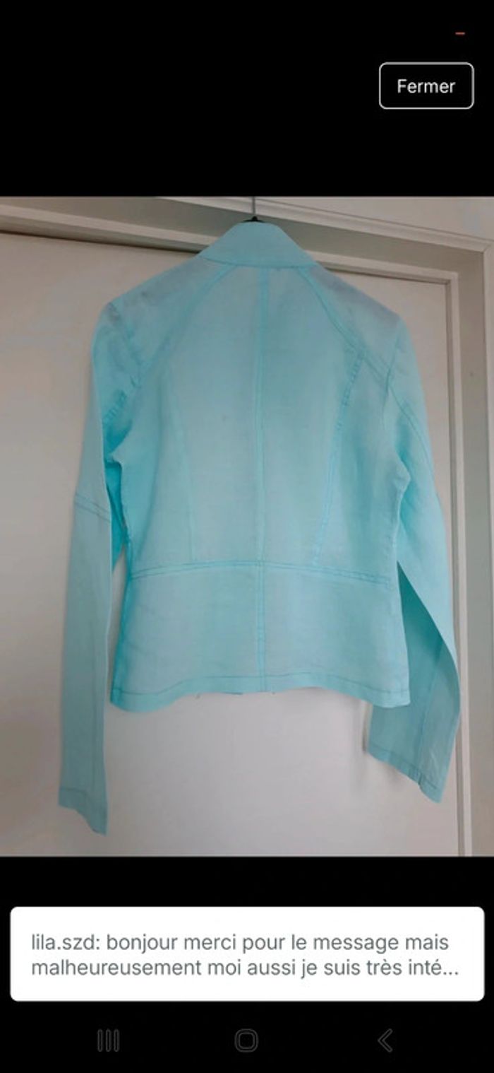 Jolie veste d’été turquoise 🩵 - photo numéro 4