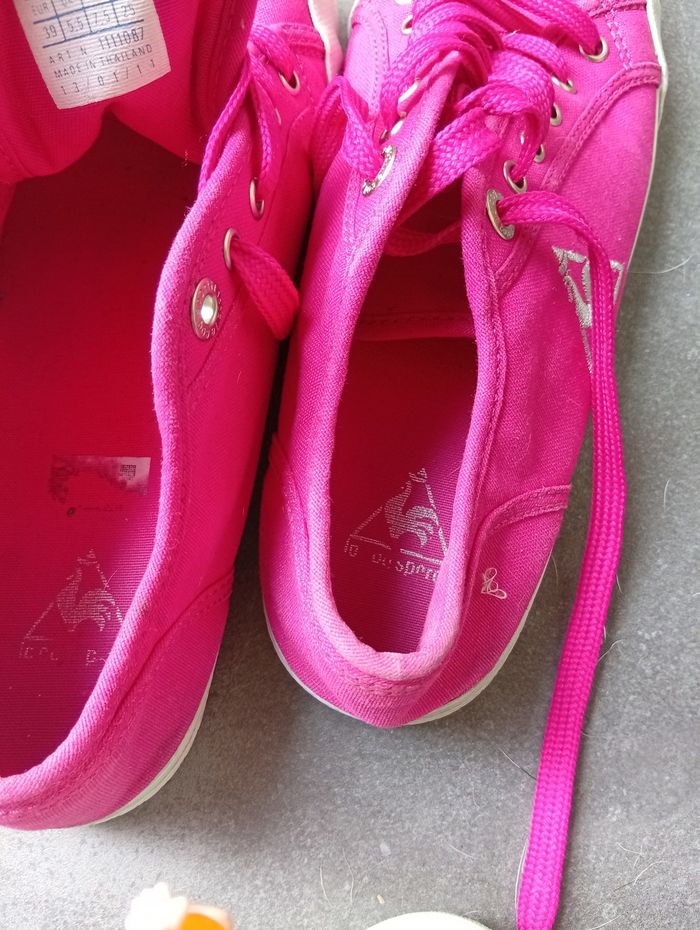 Baskets rose le coq sportif - photo numéro 3