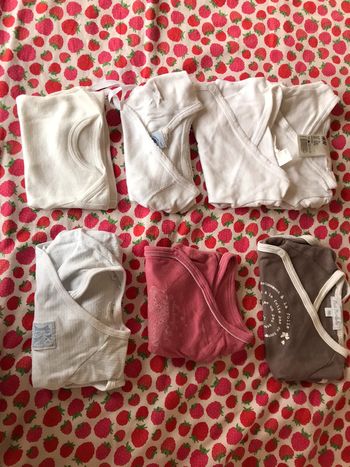 Lot de 7 Body manche longue