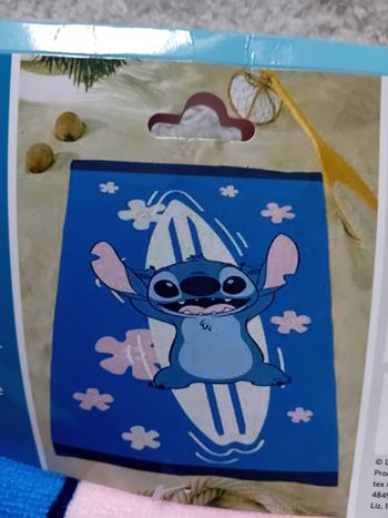 Serviette de plage Disney stitch 