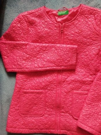 Veste fushia Benetton