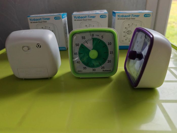 Lot de 3 timer visuel - photo numéro 5