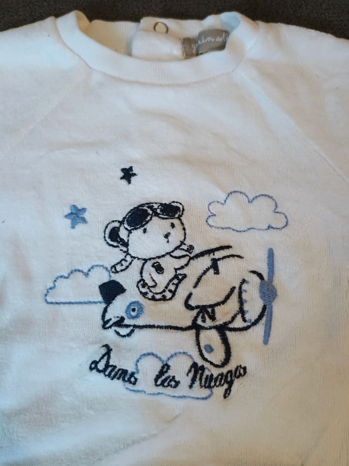 Pyjama 2 pièces 1 mois - photo numéro 3