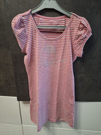 T-shirt manches courtes long