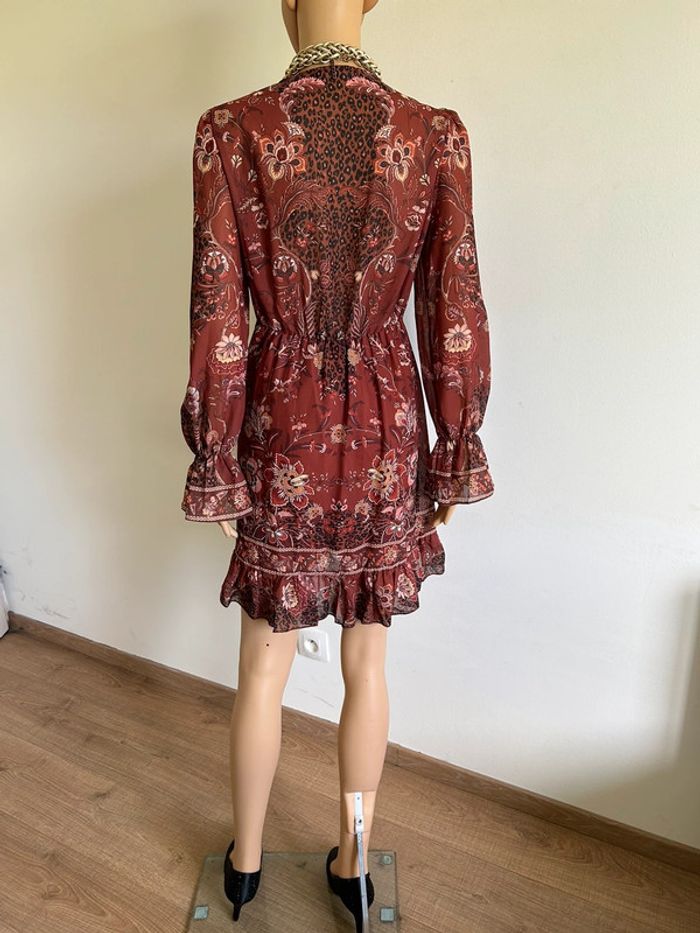 Robe imprimée à manches longues Jus de Pom taille M/L jamais portée - photo numéro 9