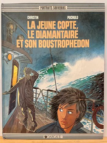 BD La Jeune Copte, le Diamantaire et son Boustrophédon