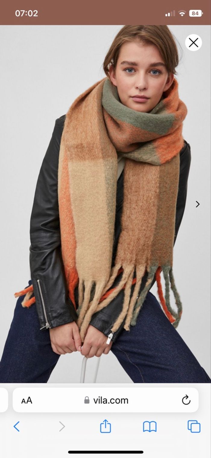 Lot 2 grosses écharpes - photo numéro 2