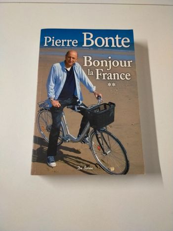 Livre Pierre Bonte bonjour la France