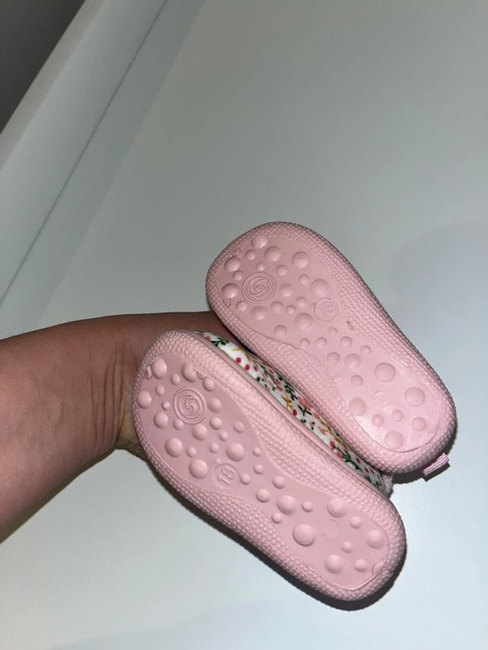 Chaussons Gemo à fleurs - photo numéro 3