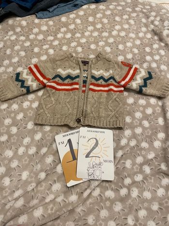 Gillet zipper 12 mois sergent major