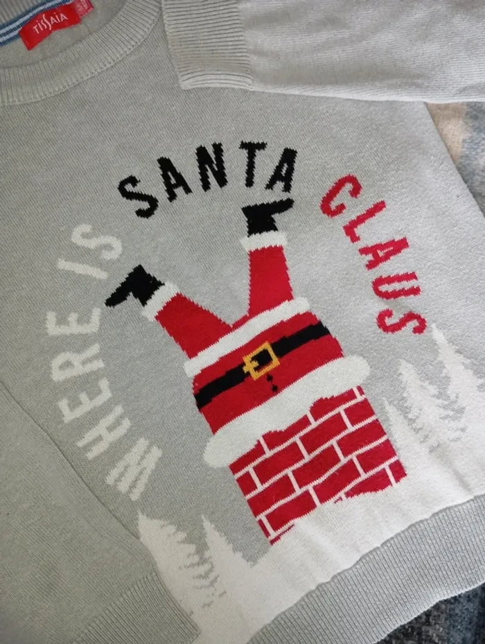 Pull de Noël taille 8 ans - photo numéro 2