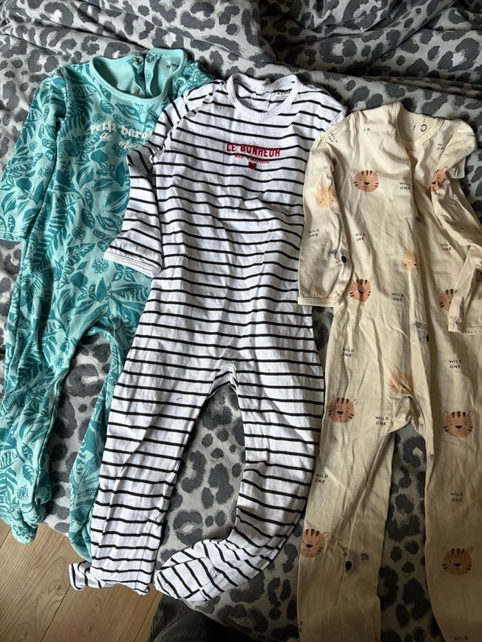 Lot pyjama garçon - photo numéro 3