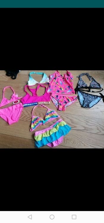 5 maillots Lot de maillots 10/12 ans