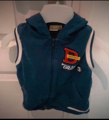 Gilet sans manches garçon in extenso 18 mois