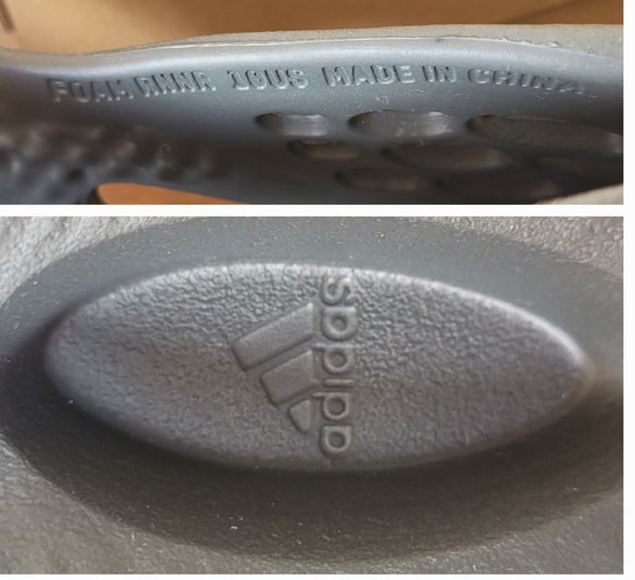 Adidas Baskets Yeezy Foam Runner Carbon Pointure 44 1/2 ou US 10- Réf IG5349- Neuf & Boite Origine - photo numéro 7