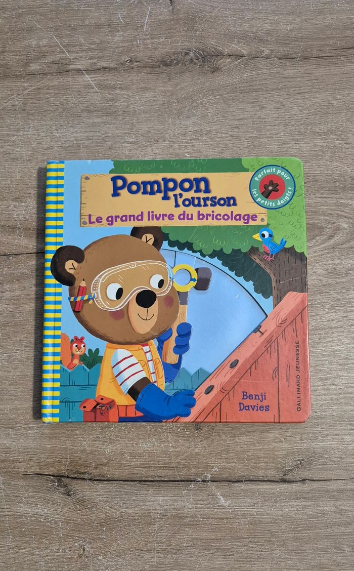 Livre animé Pompon l'ourson