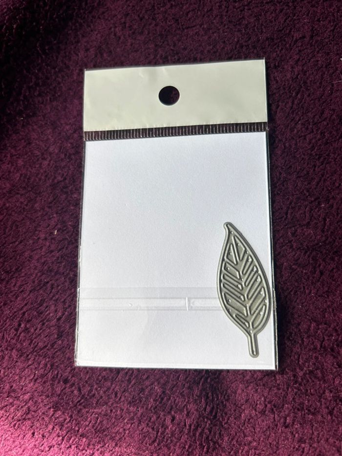 Dies feuille - neuf - Scrap Didi - photo numéro 2