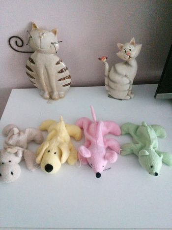 Farandole de 4 petites peluches