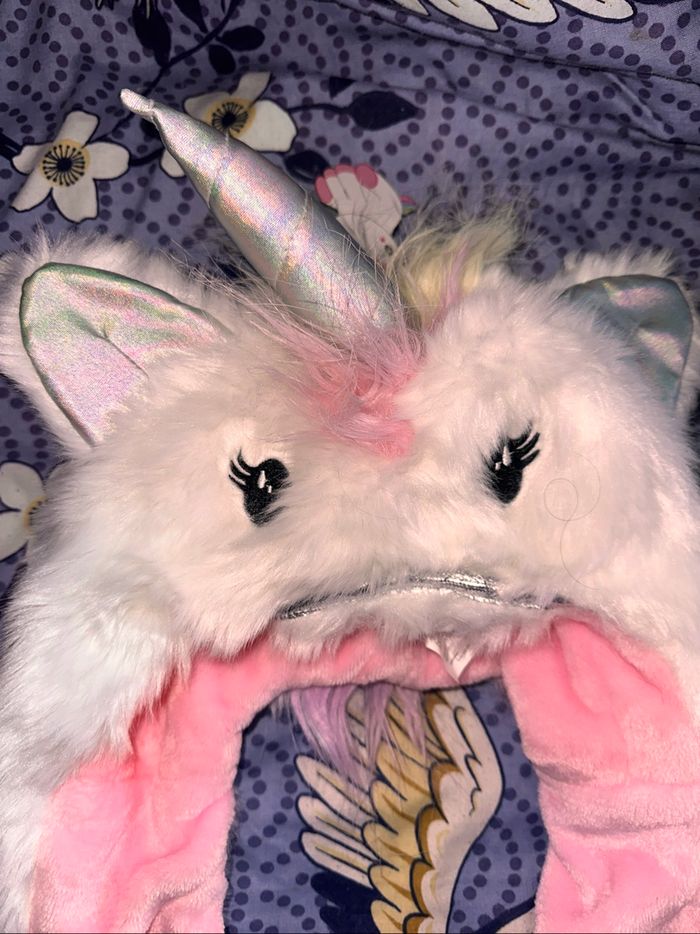 Bonnet licorne taille unique enfant - photo numéro 3