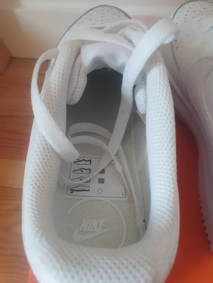 Nike Plateforme Court Vision Alta "full white"(42) - photo numéro 4