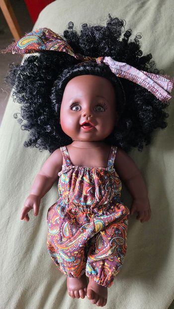 Poupée afro metissée
