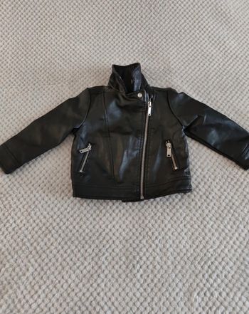 Magnifique Perfecto Noir Enfant – Look Rock & Stylé 9-12mois 80cm