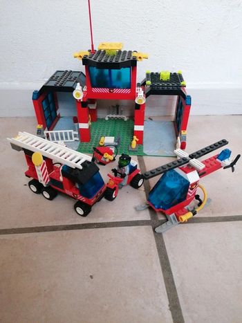lego 6478 le qg des pompiers