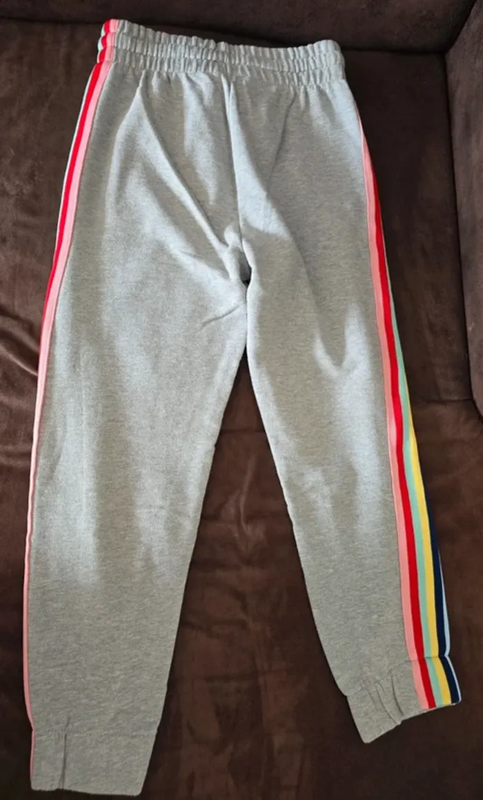 Jogging femme gris clair L Bershka Neuf - photo numéro 2
