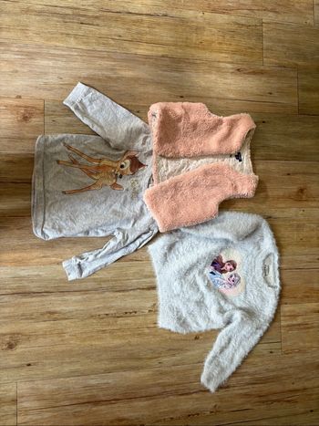 Lot pulls / gilet 3 ans