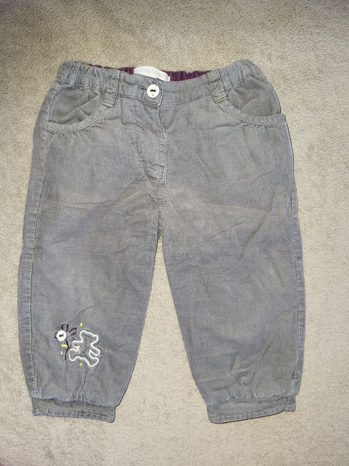 Pantalon fille Lulu Castagnette 12 mois