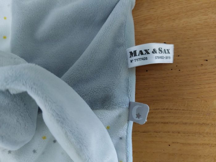 Doudou plat ours déguisé en lapin - Max Sax - photo numéro 7