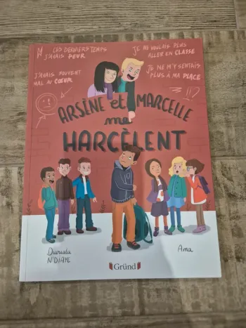 Livre Arsène et Marcelle me harcèlent