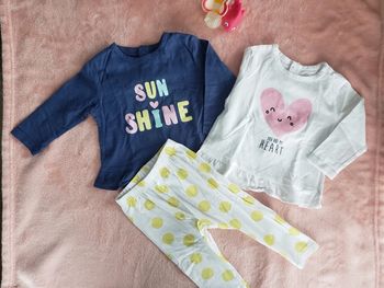 Ensemble 2 hauts 1 leggings