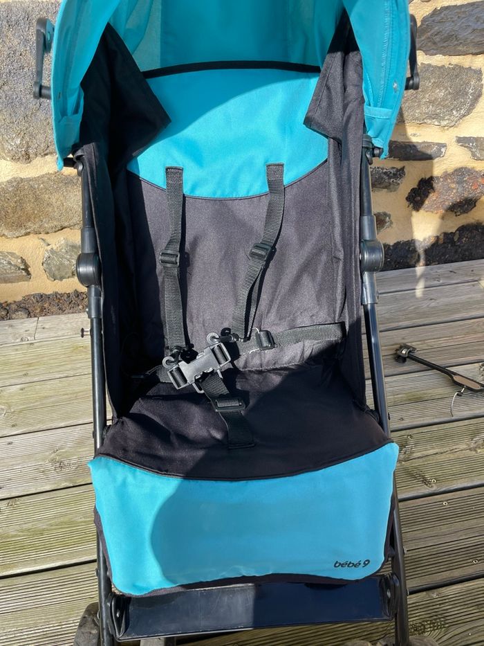 Poussette canne bleu turquoise - Baya 2 - Bébé 9 - photo numéro 6