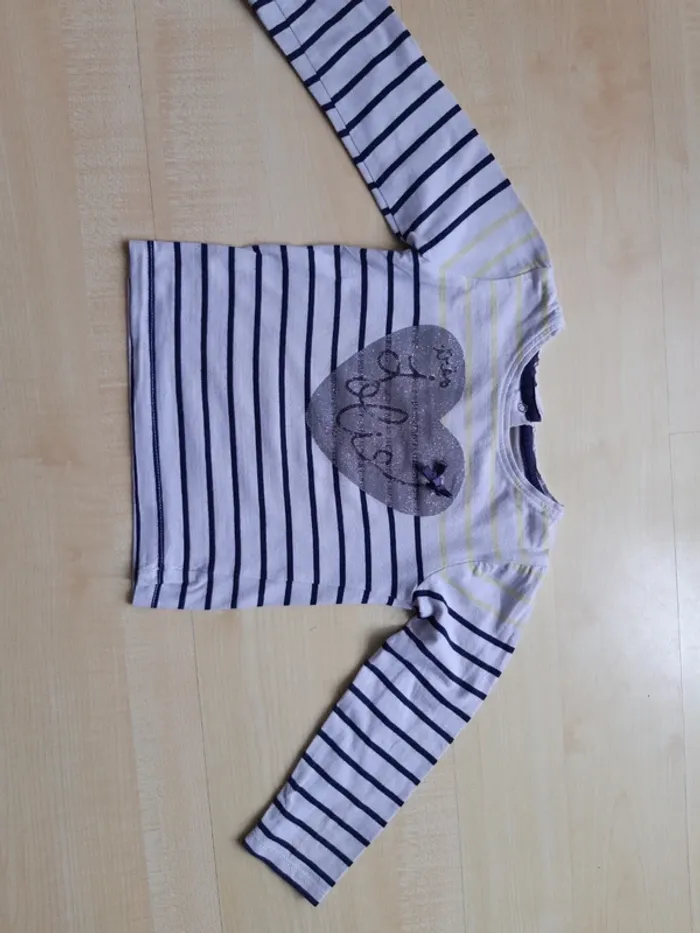 Tshirt manches longues Gemo - photo numéro 2