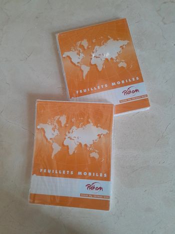 Lot de 2 paquet de 200 feuilles doubles 💕petit format 💫