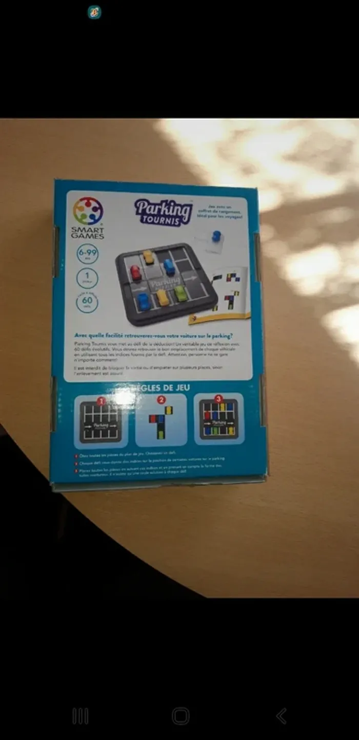 Jeu Smart games parking tournis - photo numéro 2