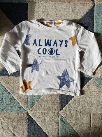 T-shirt manches longues Gémo