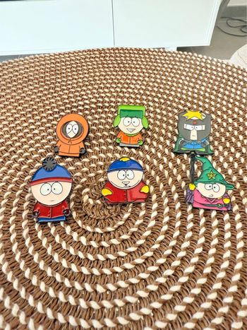 Lot de 6 pin’s émaillés South Park