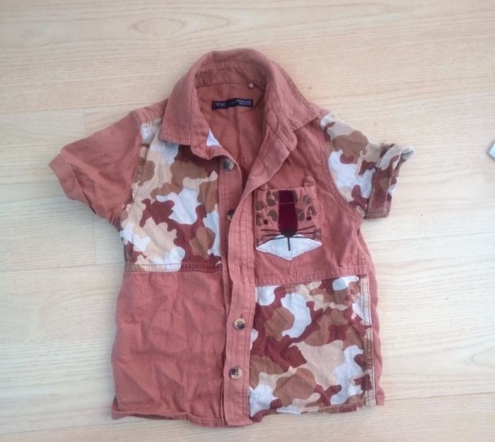 Ensemble chemise et tee shirt taille 4 ans - photo numéro 2